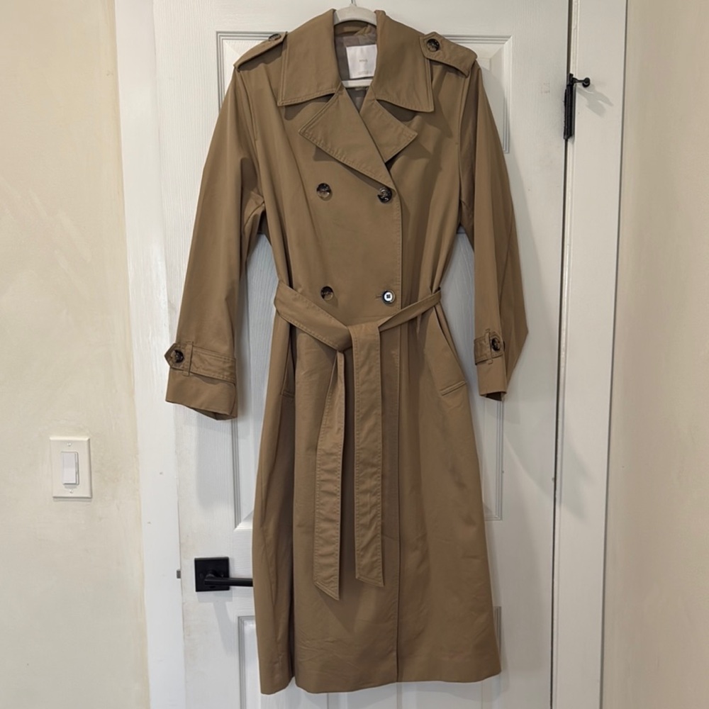 Mango Tan Trench Coat